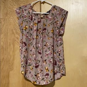 Alice Blue flower blouse